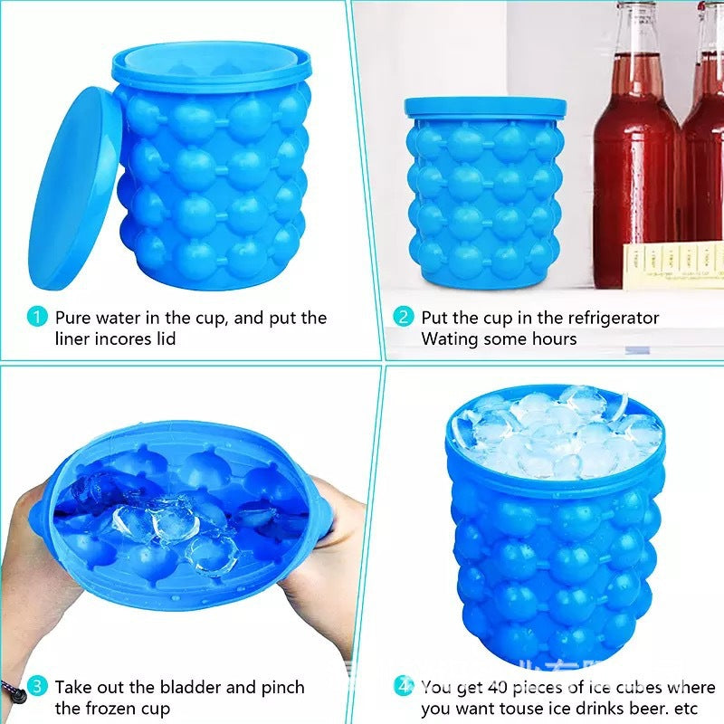 Silicone Ice Cube Maker