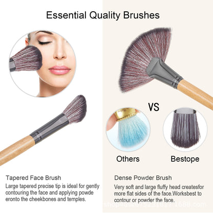 Deluxe Makeup Brushes