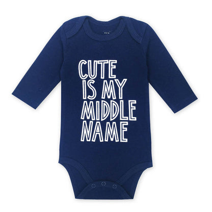 Newborn Baby Girl Boy Clothes 0-24 Months Long Sleeve 100%cotton Cute Cartoon Print Autumn Infant Romper