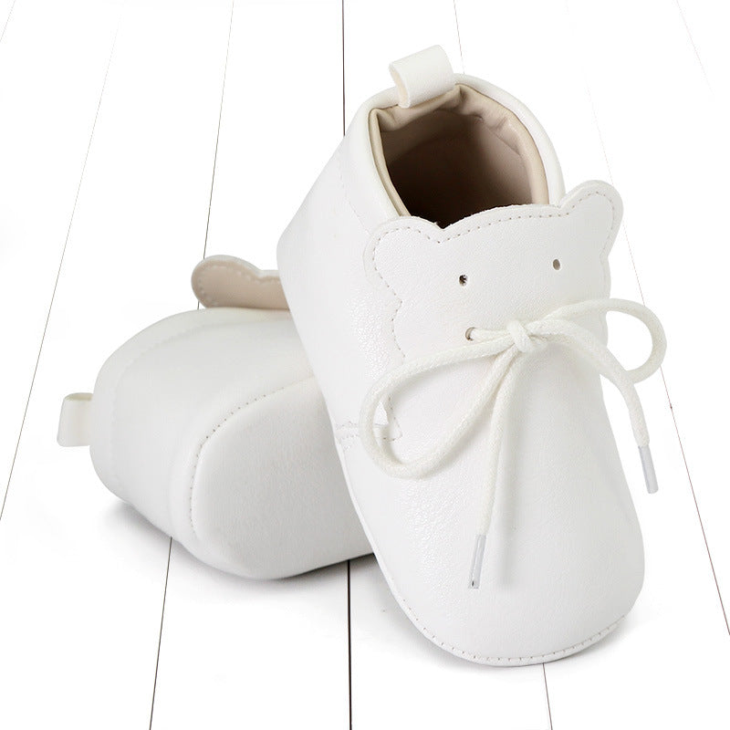 Cozy Teddy Bear Soft Sole Baby Shoes