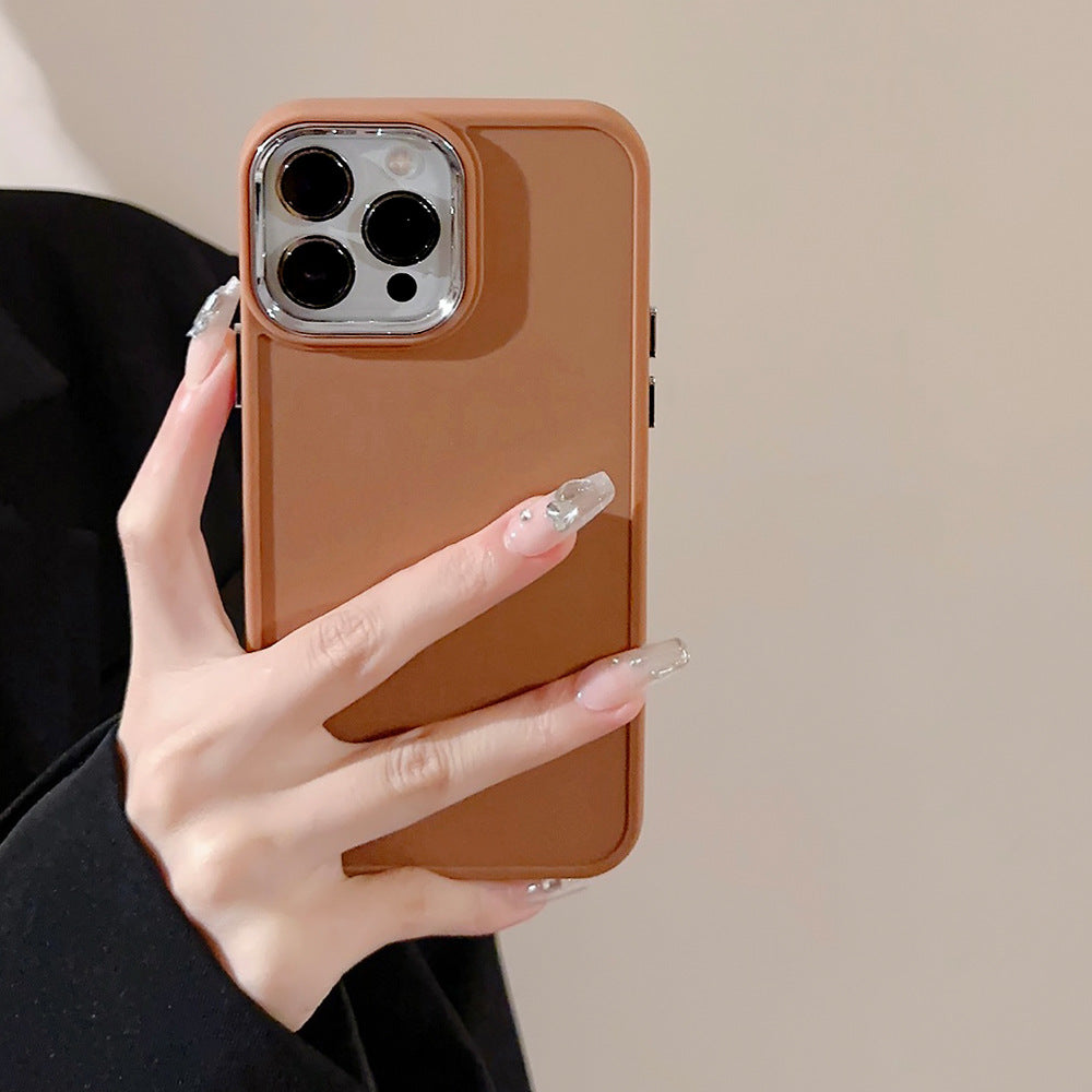 ReflectaGuard - Customizable Electroplating Lens Phone Case