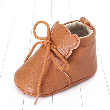 Cozy Teddy Bear Soft Sole Baby Shoes