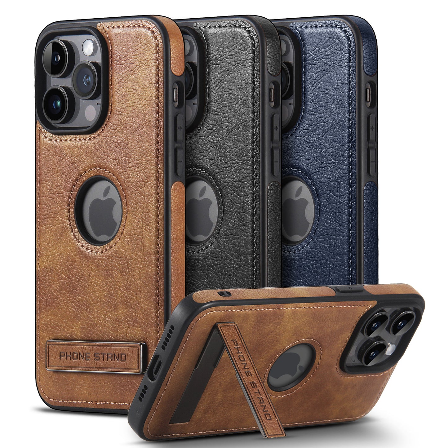 LeatherShield - Premium Leather Cases for iPhone 12 and Above