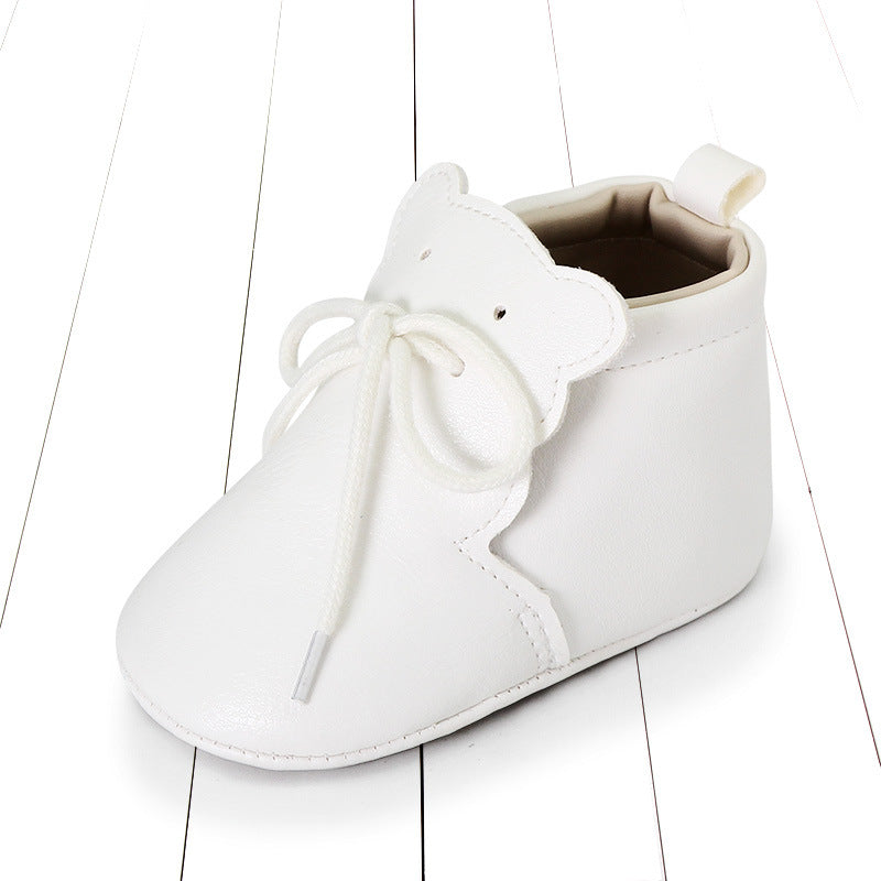 Cozy Teddy Bear Soft Sole Baby Shoes