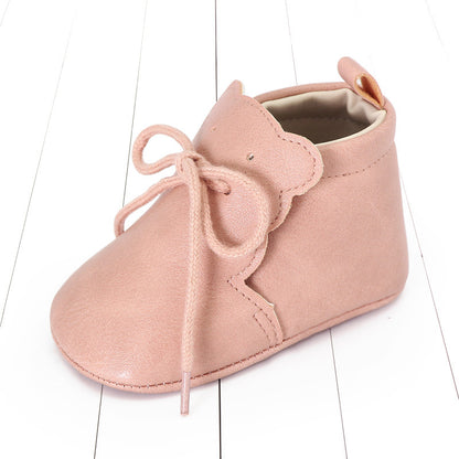 Cozy Teddy Bear Soft Sole Baby Shoes