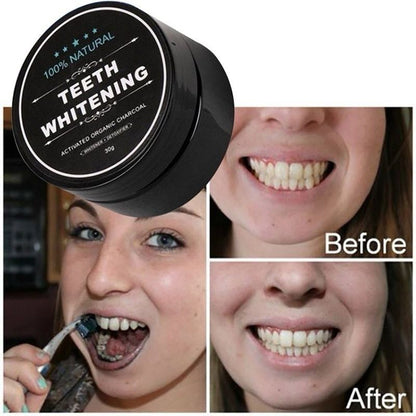 PureWhite Smile Activated Charcoal Teeth Whitening Powder