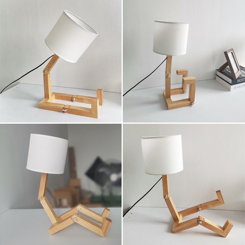 Humanoid Japanese style personalized table lamp