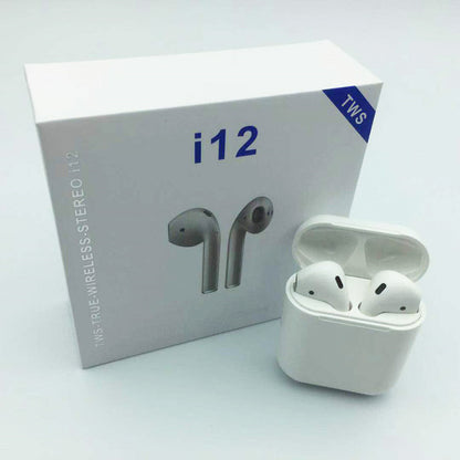 i12 Bluetooth Headset Wireless