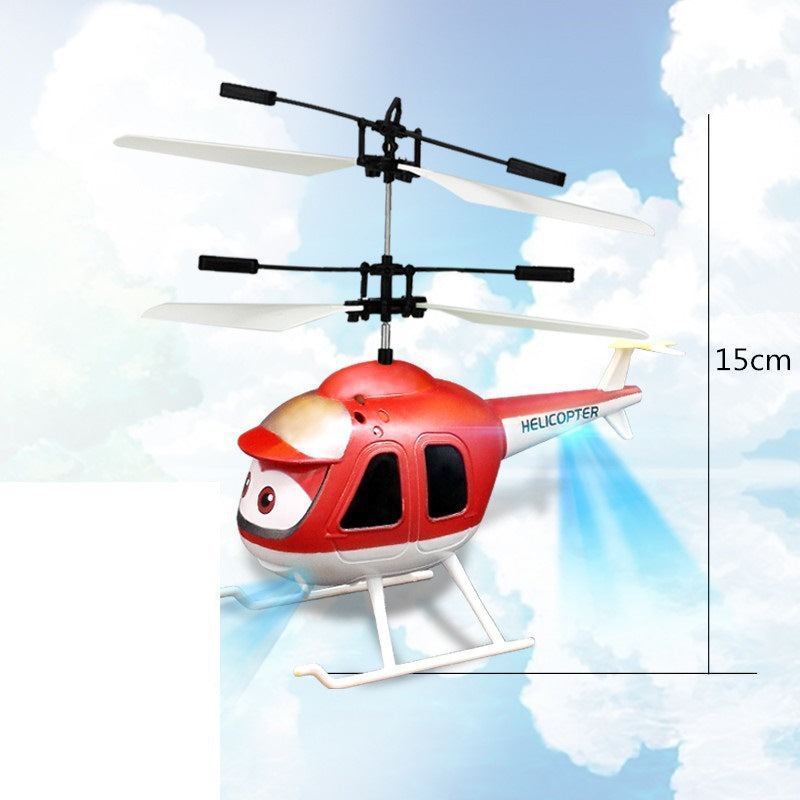 Street stall toys, remote control small aircraft, induction aircraft, suspended aircraft, luminous electric children's toys wholesale