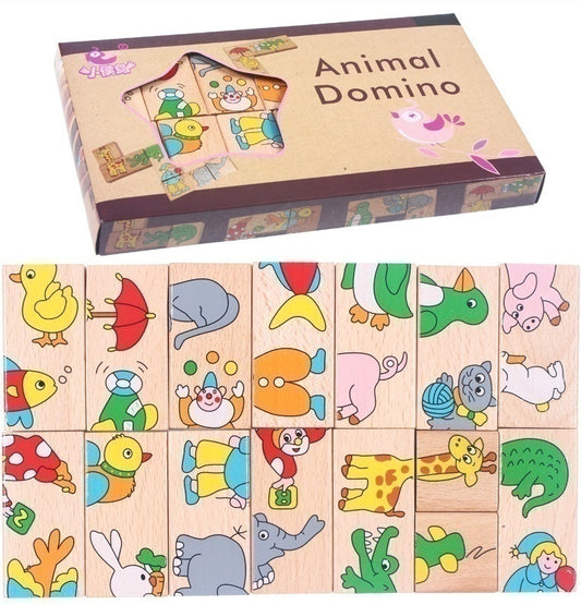 Animal Adventure Domino Blocks