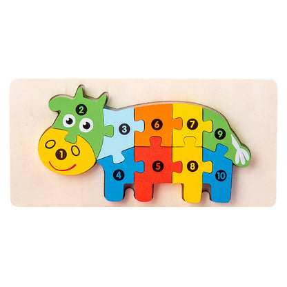 Animal Number Blocks (Various animals)