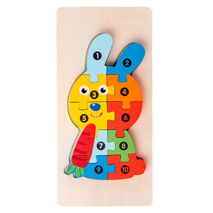 Animal Number Blocks (Various animals)