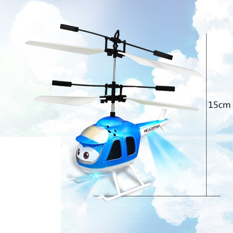 Street stall toys, remote control small aircraft, induction aircraft, suspended aircraft, luminous electric children's toys wholesale