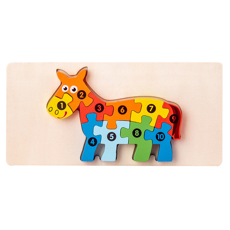 Animal Number Blocks (Various animals)