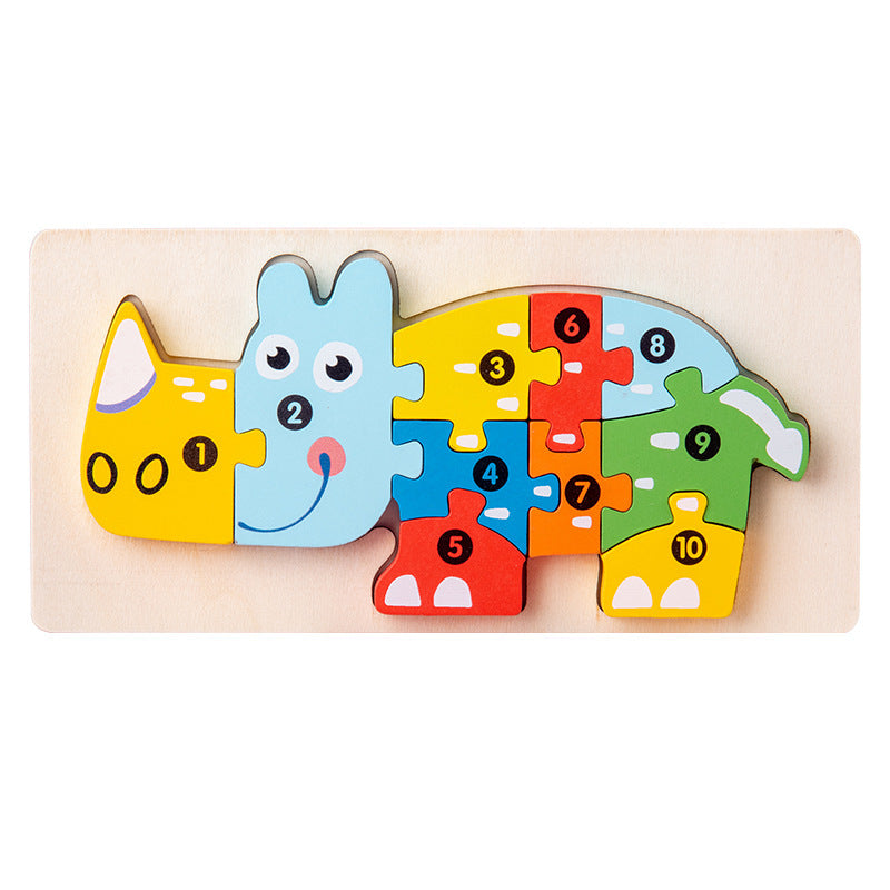 Animal Number Blocks (Various animals)