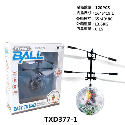 Street stall toys, remote control small aircraft, induction aircraft, suspended aircraft, luminous electric children's toys wholesale