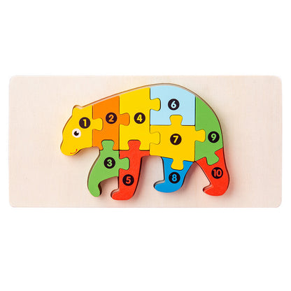 Animal Number Blocks (Various animals)