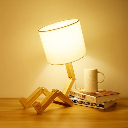 Humanoid Japanese style personalized table lamp